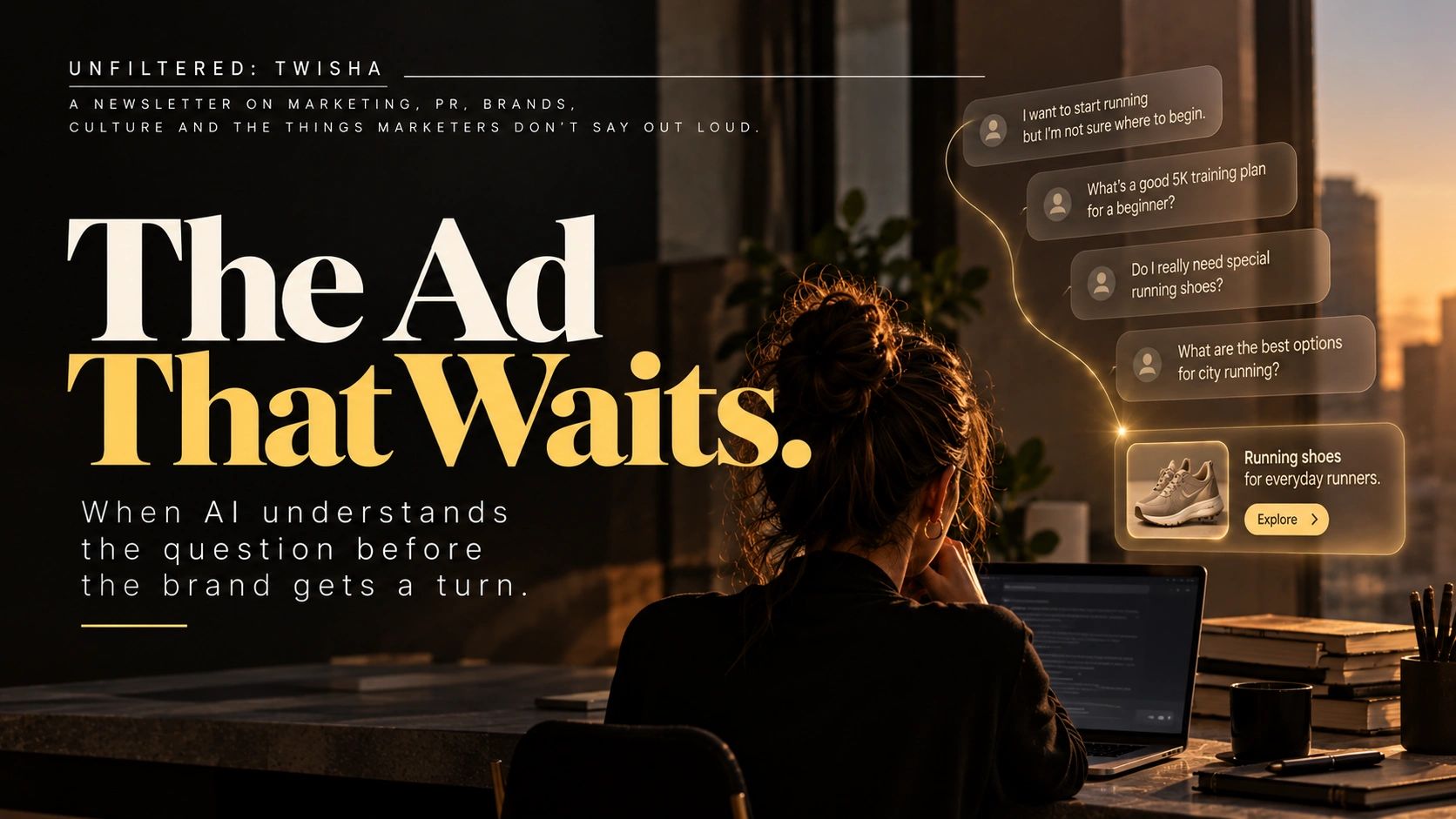 Original cover for The Ad That Waits Until You Mean It