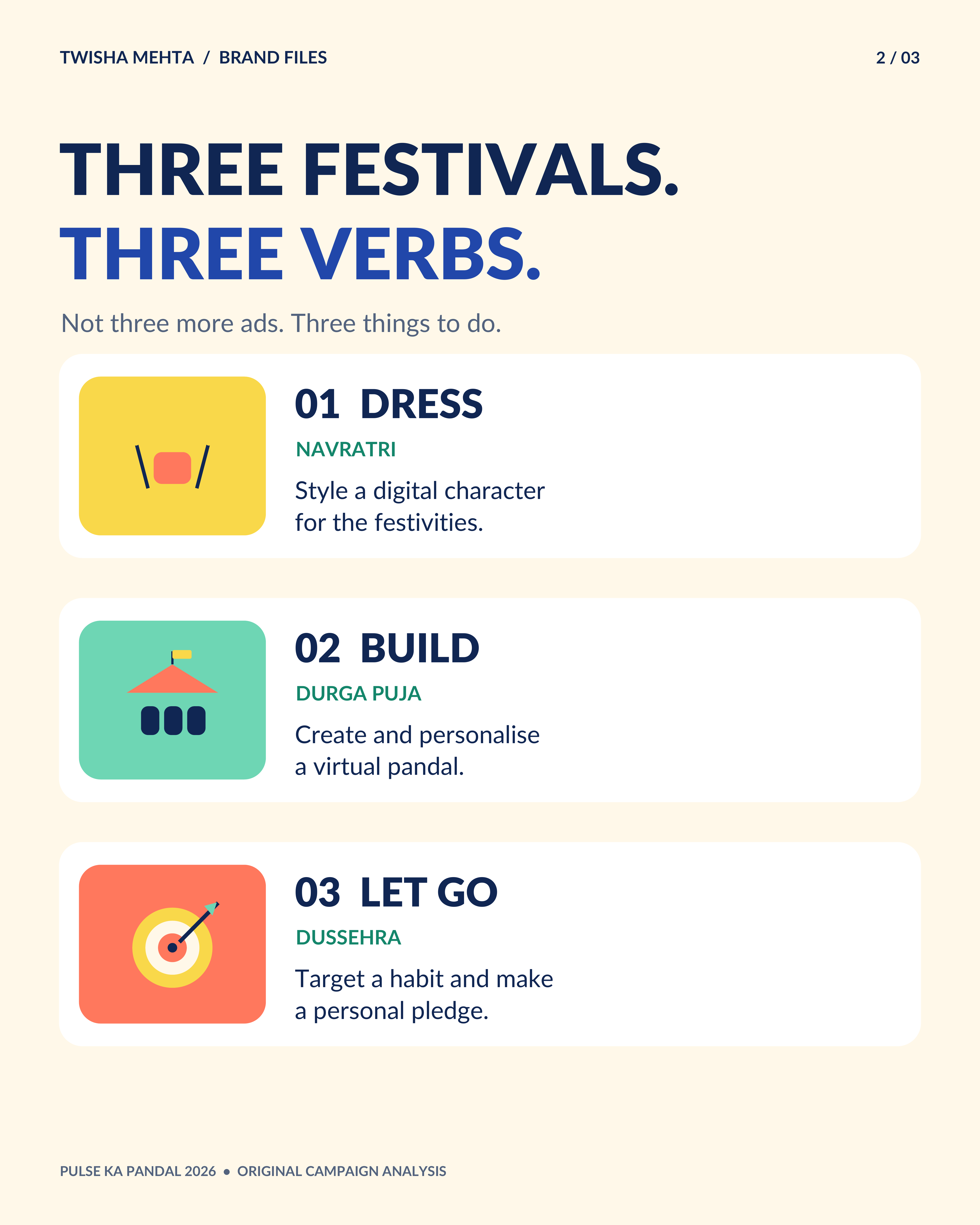 The festival was the interface. — slide 2